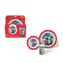 Set Pranzo 3 Pz Super Mario