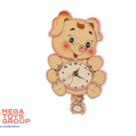 Orologio Medio Maiale Rosa- Bartolucci