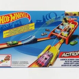 Pista HotWheels Launch Across Challenge