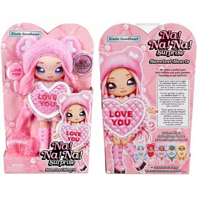 NA NA NA SURPRISE CALI GRIZZLY GLAM SERIES BAMBOLA E BORSETTA
