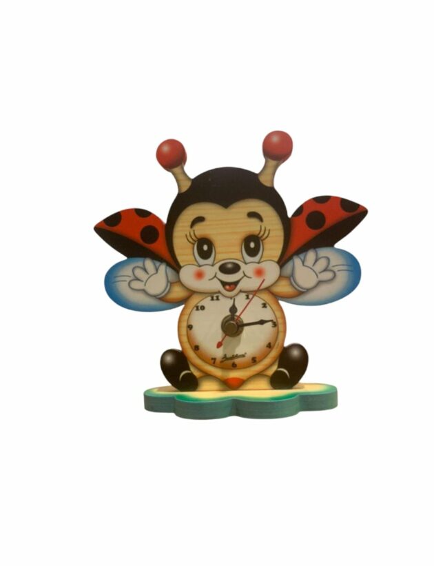 Orologio Picc. Base Coccinella in volo