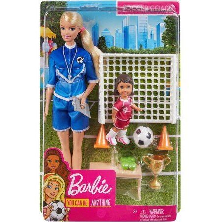 Barbie Sport Playset - Allenatrice di Calcio