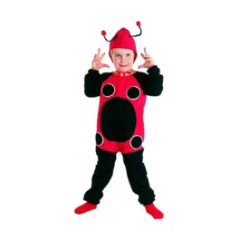 Costume Carnevale Coccinella 3-4