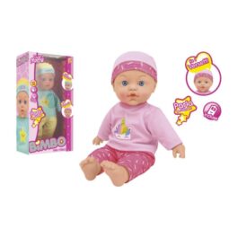 Bambola Interattiva Parlante 41 cm con Versetti e Prime Paroline