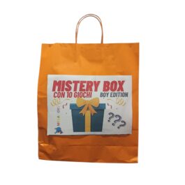 Mistery Box Boy Edition con 10 Giochi a sorpresa per Bimbi da 3 anni