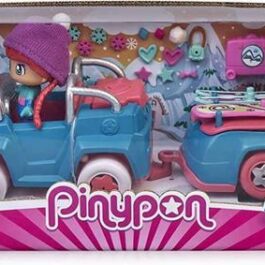 Pinypon Ski Car - Bambole Playset