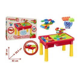 Tavolo Costruzioni Con 58 Mattoncini