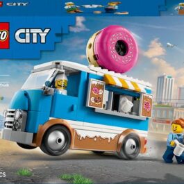 LEGO City (60452) - Furgone delle Ciambelle Giocattolo con 2 Minifigure